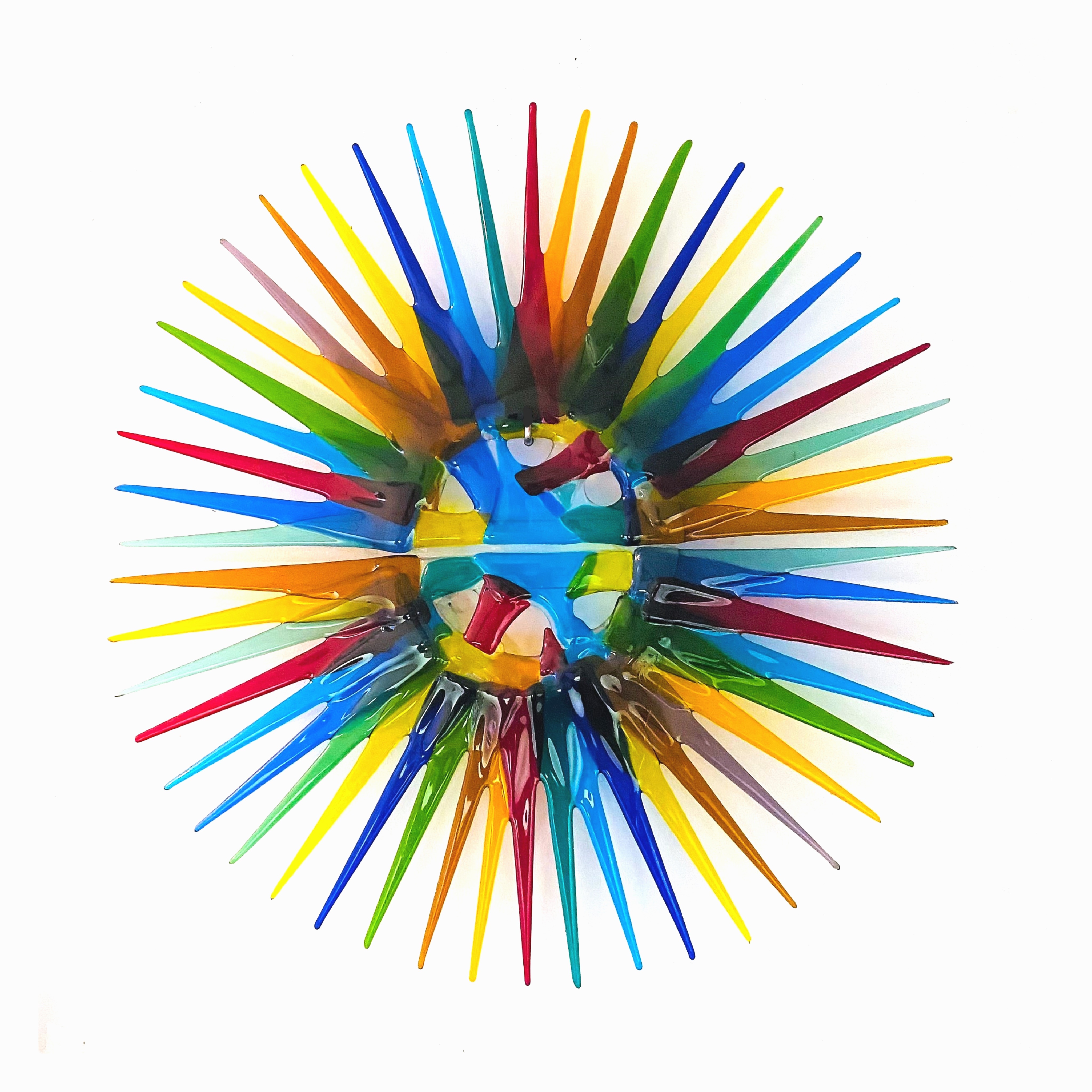 colorful sun